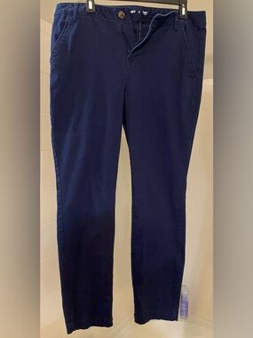 Navy Blue Chinos Old Navy size 12. In great condition. Full length. 4 pockets.